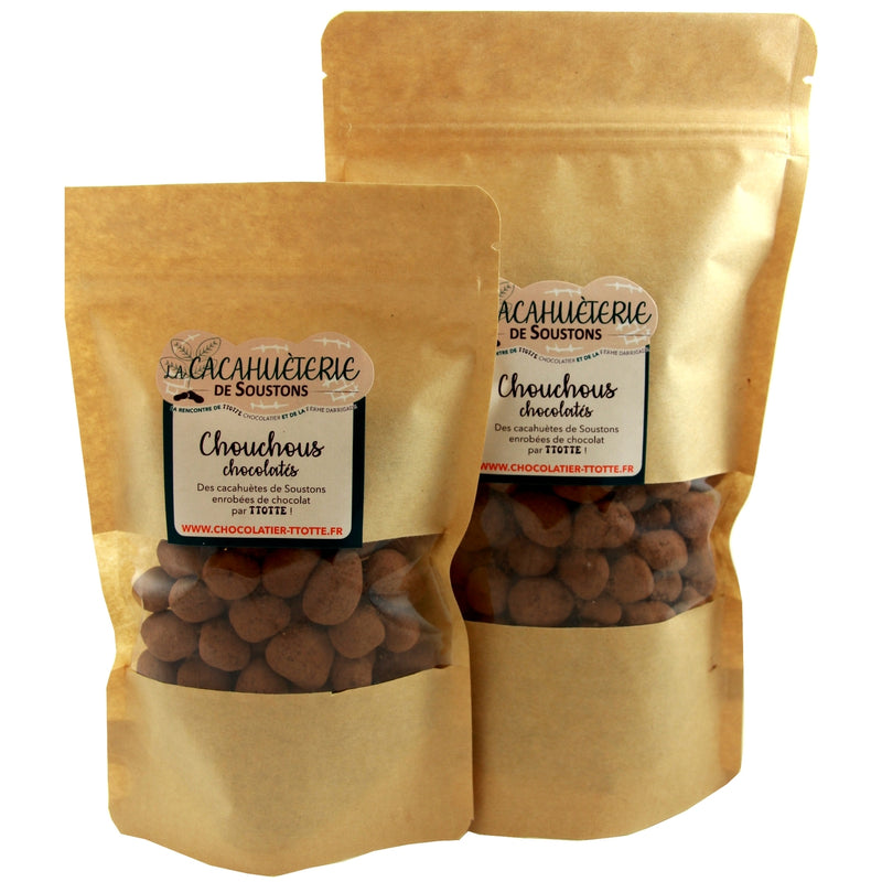 Chouchous Cacaotés "CACAHUETERIE DES SOUSTONS" 150g