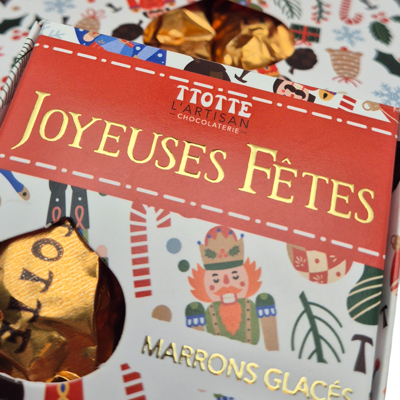 Coffrets NOEL pour Marrons Glacés