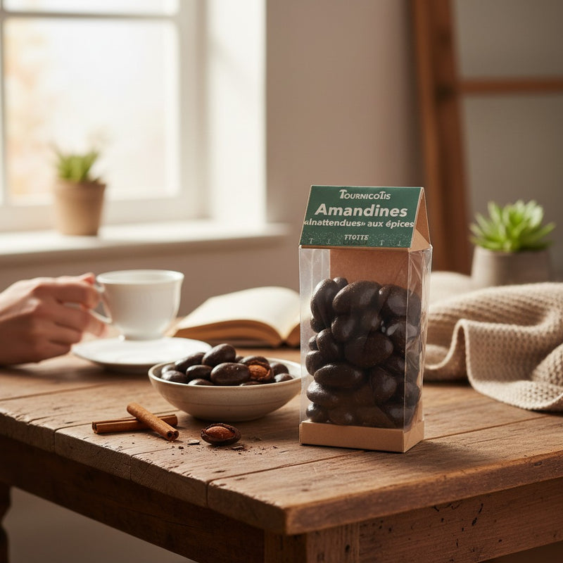TOURNICOTIS- Amandes aux épices "Inattendues"