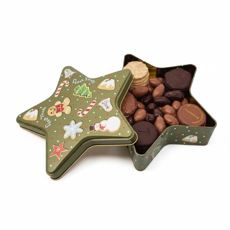 Boite Etoile NOEL - Palets & Amandines
