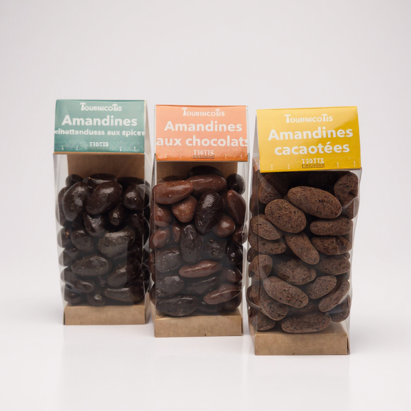 TOURNICOTIS- Amandes cacaotées